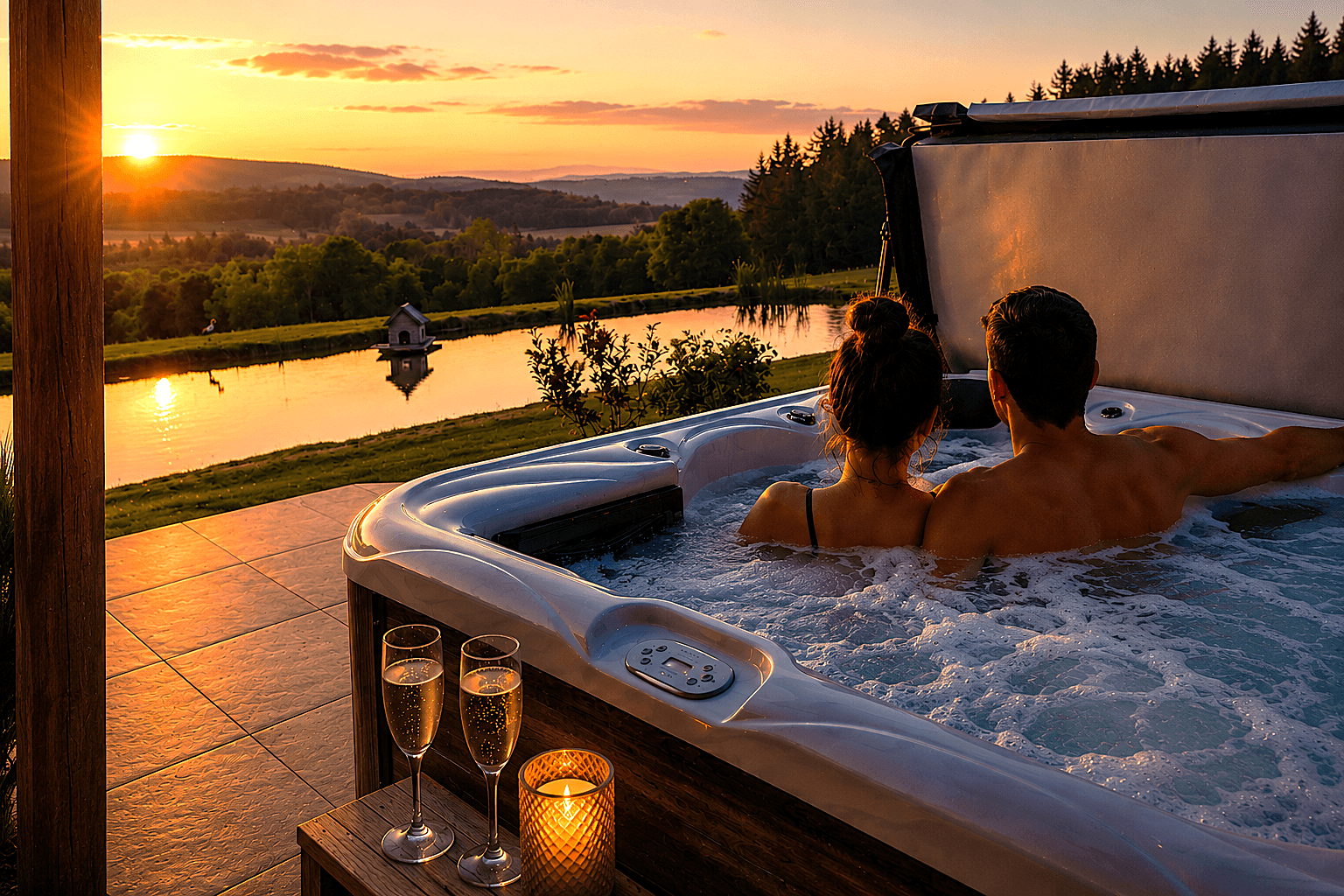 Le Cerf — Cottage 2-4 pers. Spa