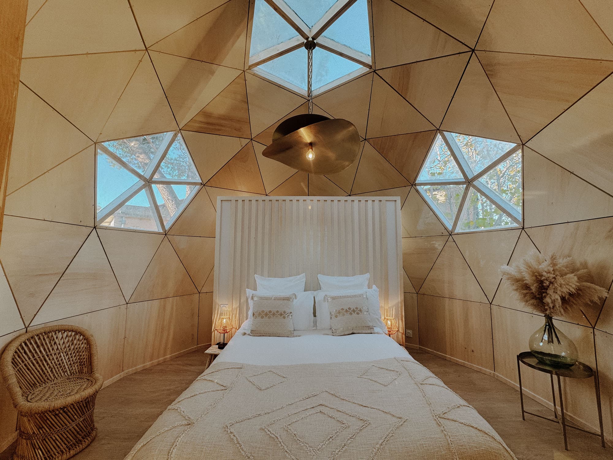 Ecolodge - Dôme en bois