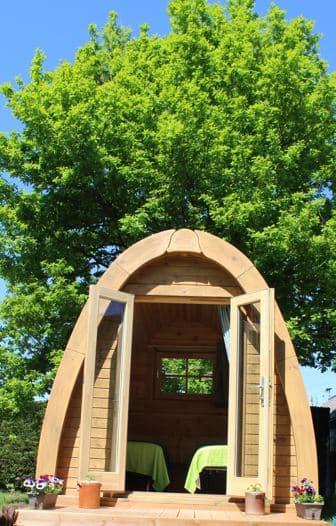 Cabane Pod LE TILLEUL , Hébergement insolite (2 lits simples pour 1 personne chacun)