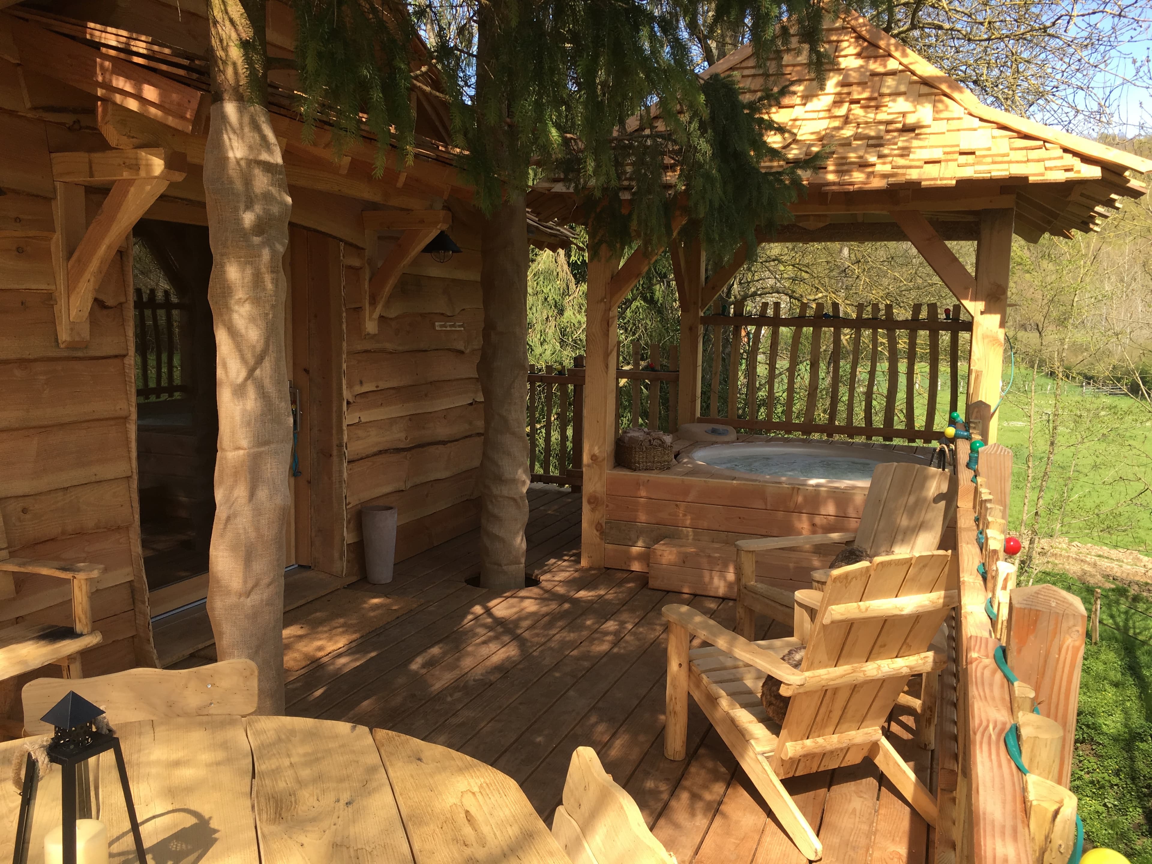 Cabane Spa de l'Île