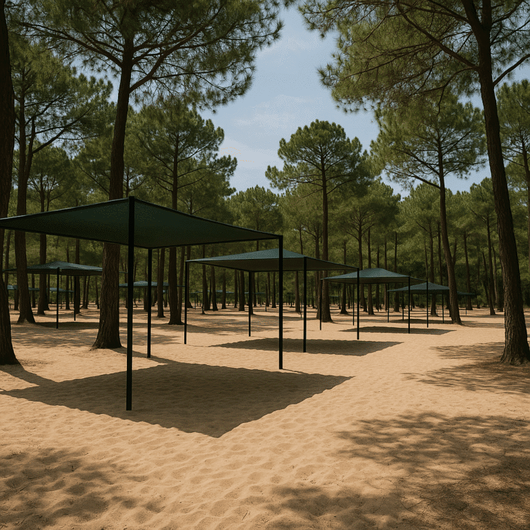 Alvéolos — Emplacement 32m² délimité