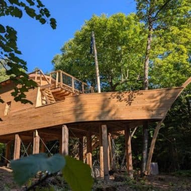 Le Bateau Pirate (dans les arbres) — Aventure suspendue
