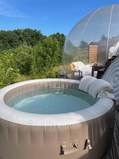 La Bulle Venus — Bulle transparente sous les étoiles