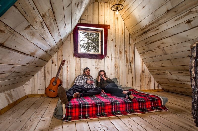 Chalet Enchanté (dans les arbres) — Conte de fées