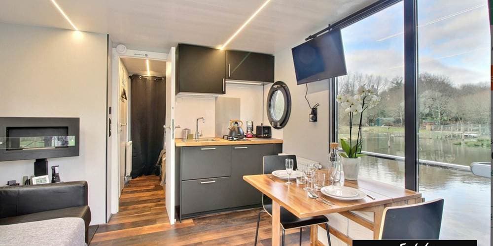 Houseboat Charles & Ashton — Domaine privatisé 5ha