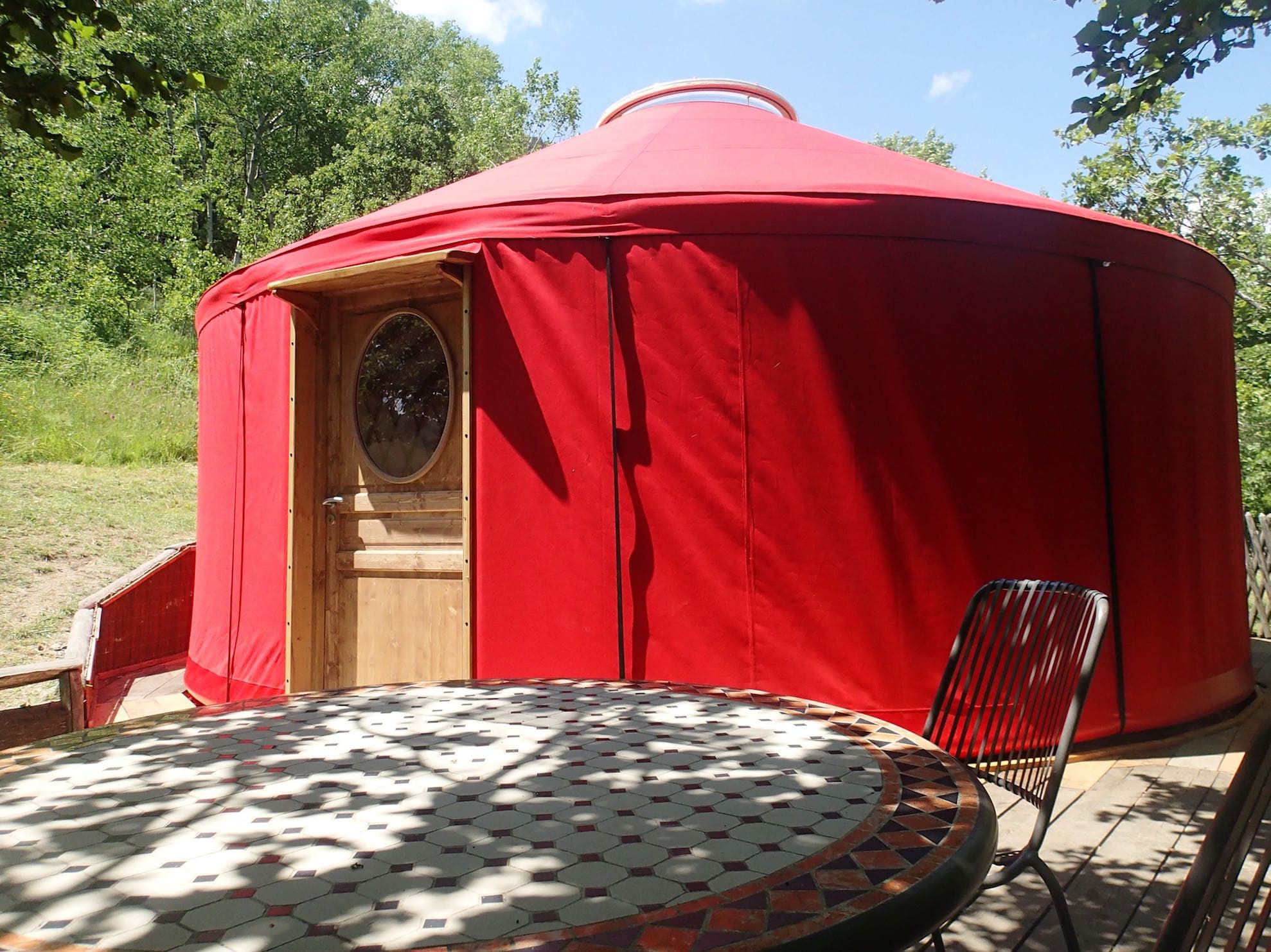 Yourte contemporaine alpine 2