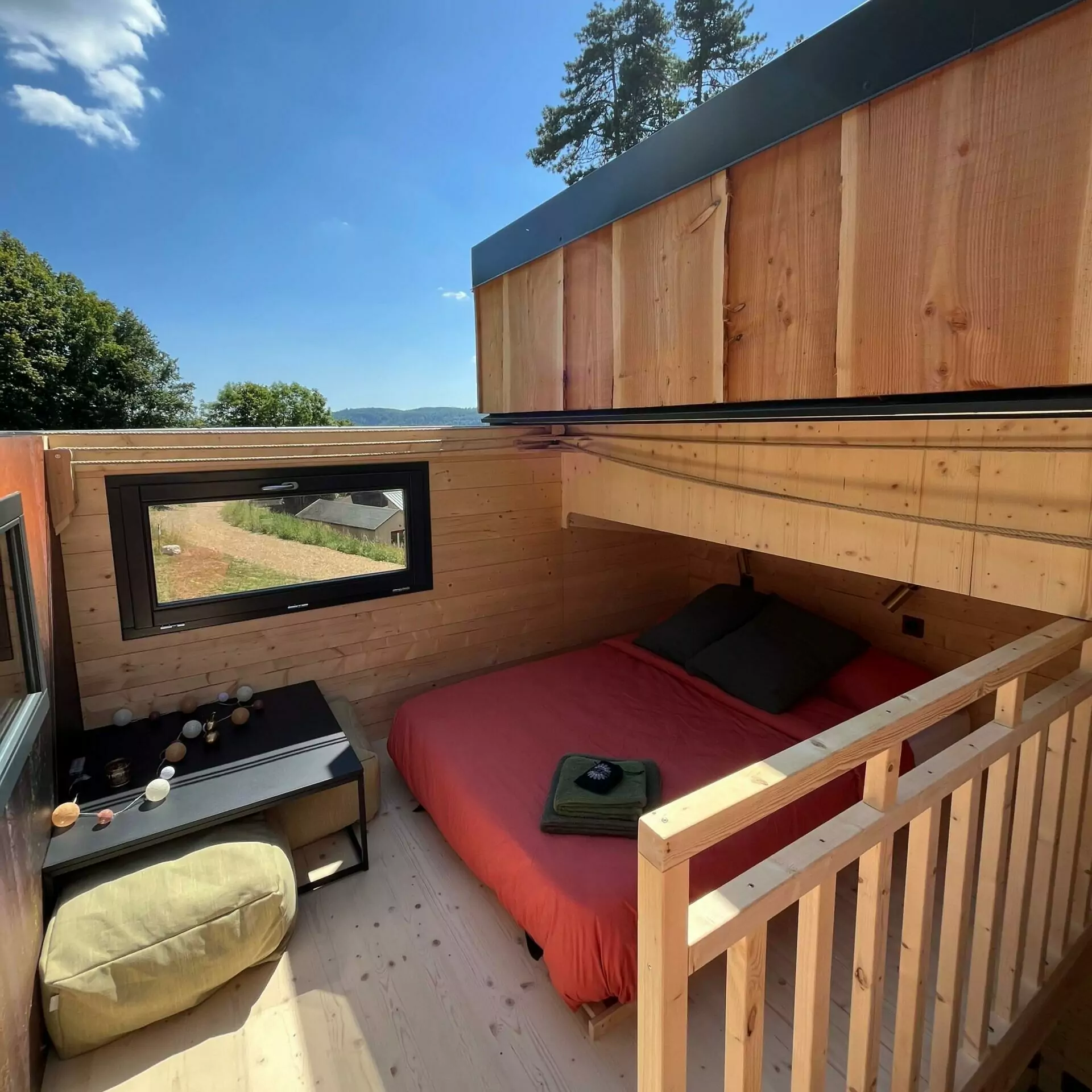 L'Observatoire Céleste de Titi — Cabane toit ouvrant