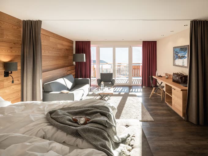 Bergzimmer — Vue montagne